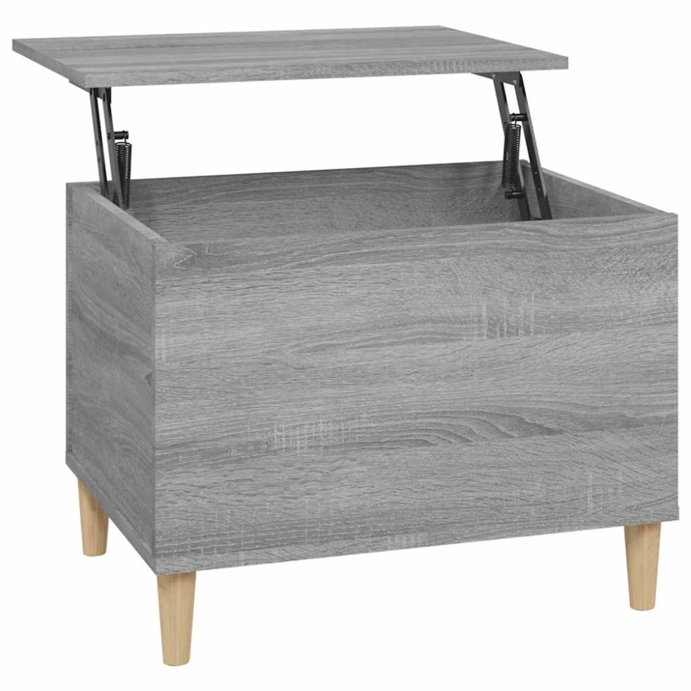 vidaXL Τραπεζάκι Σαλονιού Γκρι Sonoma 60x44,5x45εκ. Επεξεργασμένο Ξύλο