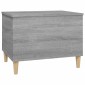 vidaXL Τραπεζάκι Σαλονιού Γκρι Sonoma 60x44,5x45εκ. Επεξεργασμένο Ξύλο