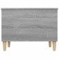 vidaXL Τραπεζάκι Σαλονιού Γκρι Sonoma 60x44,5x45εκ. Επεξεργασμένο Ξύλο