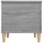 vidaXL Τραπεζάκι Σαλονιού Γκρι Sonoma 60x44,5x45εκ. Επεξεργασμένο Ξύλο