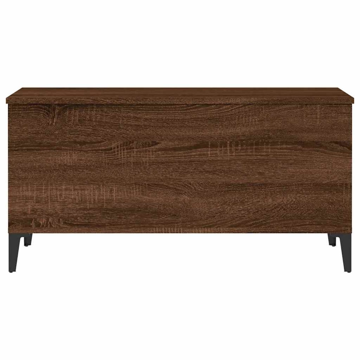 vidaXL Τραπεζάκι Σαλονιού Καφέ Δρυς 90x44,5x45 εκ. Επεξεργασμένο Ξύλο