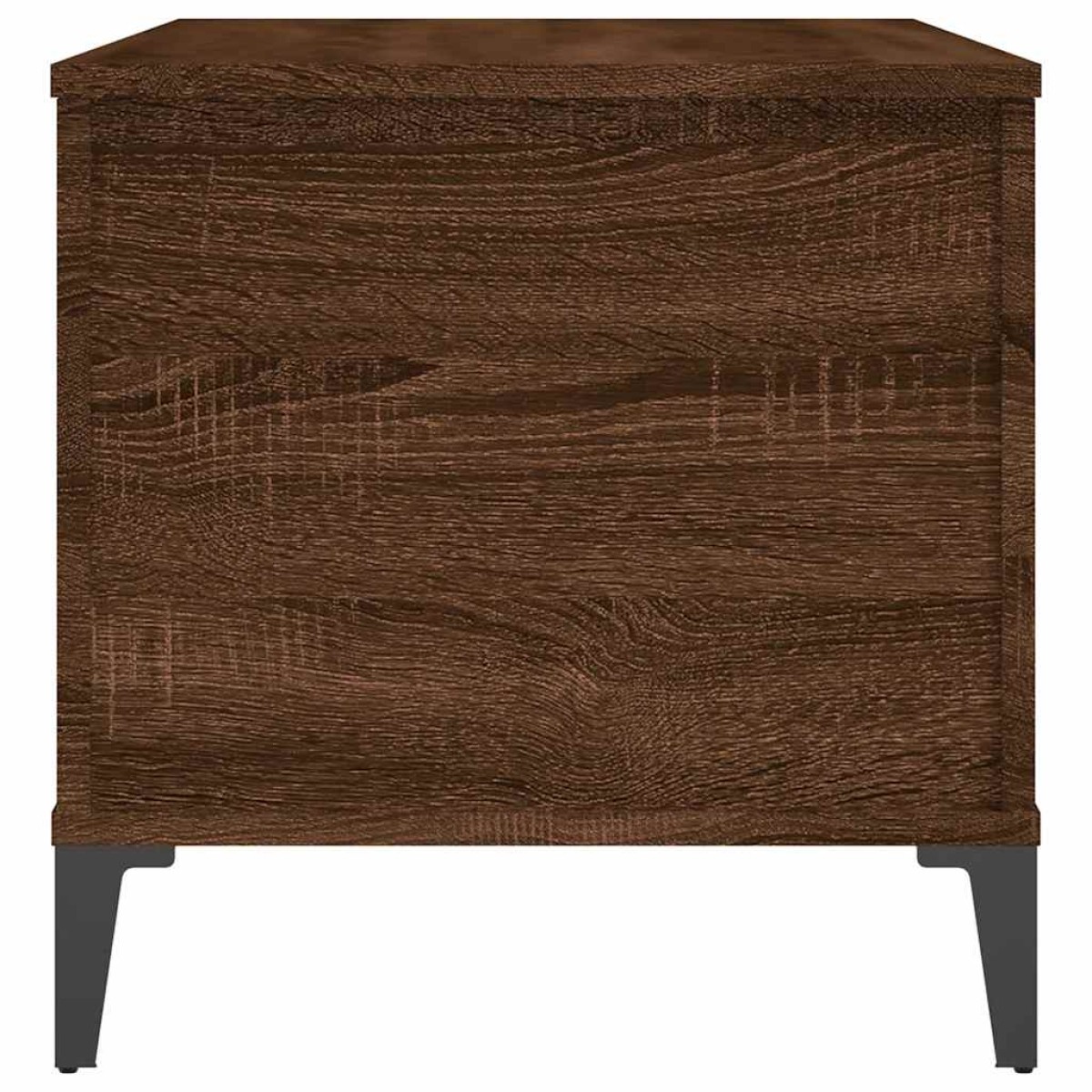 vidaXL Τραπεζάκι Σαλονιού Καφέ Δρυς 90x44,5x45 εκ. Επεξεργασμένο Ξύλο
