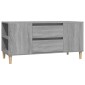 vidaXL Έπιπλο Τηλεόρασης Γκρι Sonoma 102x44,5x50εκ. Επεξεργασμένο Ξύλο