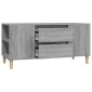 vidaXL Έπιπλο Τηλεόρασης Γκρι Sonoma 102x44,5x50εκ. Επεξεργασμένο Ξύλο