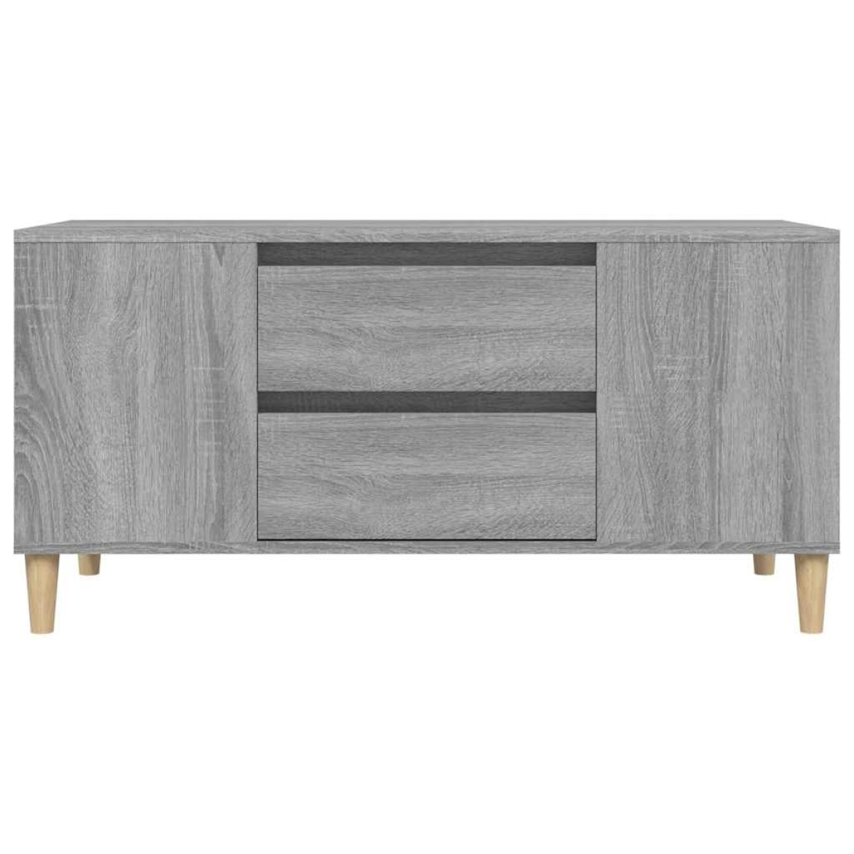 vidaXL Έπιπλο Τηλεόρασης Γκρι Sonoma 102x44,5x50εκ. Επεξεργασμένο Ξύλο