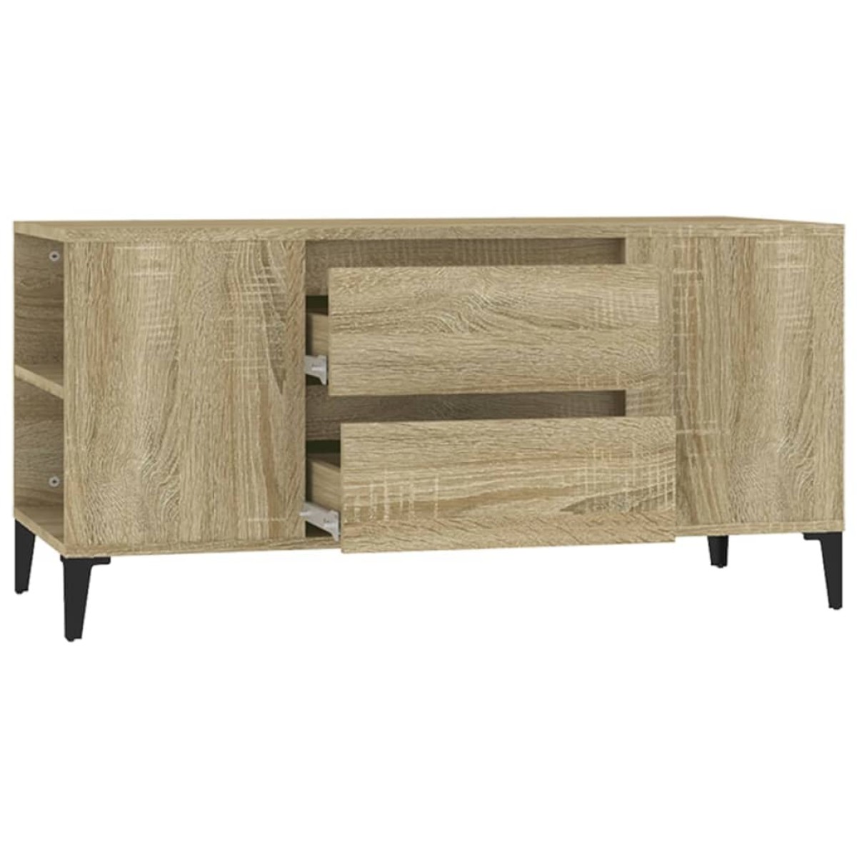 vidaXL Έπιπλο Τηλεόρασης Sonoma Δρυς 102x44,5x50 εκ. Επεξ. Ξύλο