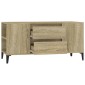 vidaXL Έπιπλο Τηλεόρασης Sonoma Δρυς 102x44,5x50 εκ. Επεξ. Ξύλο