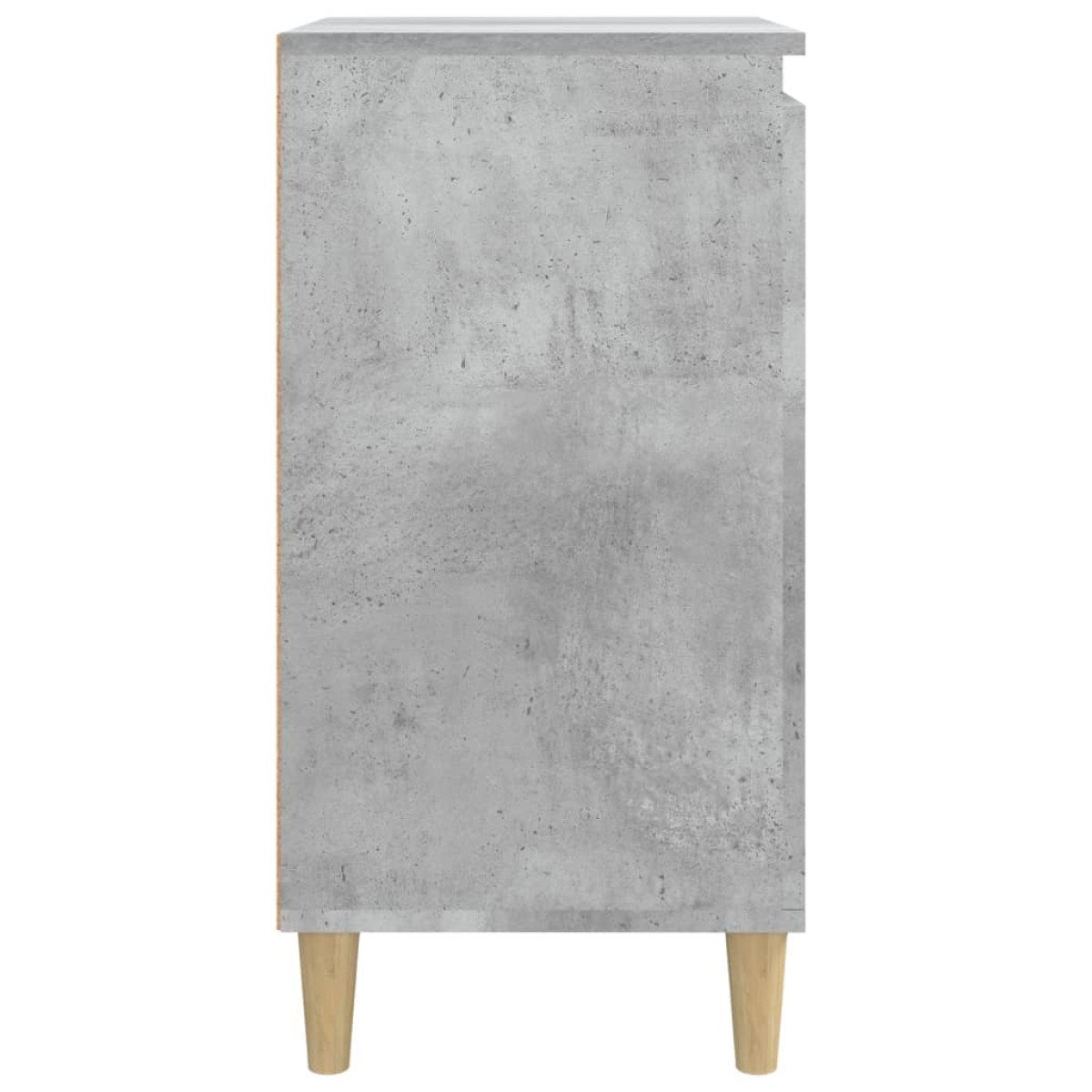 vidaXL Κομοδίνο Γκρι Σκυρ. 40x35x70 εκ. από Επεξεργασμένο Ξύλο