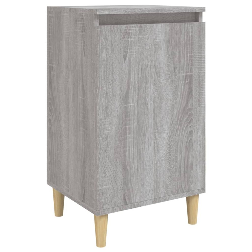 vidaXL Κομοδίνο Γκρι Sonoma 40x35x70 εκ. από Επεξεργασμένο Ξύλο