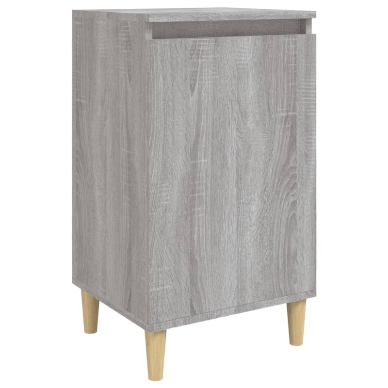 vidaXL Κομοδίνο Γκρι Sonoma 40x35x70 εκ. από Επεξεργασμένο Ξύλο