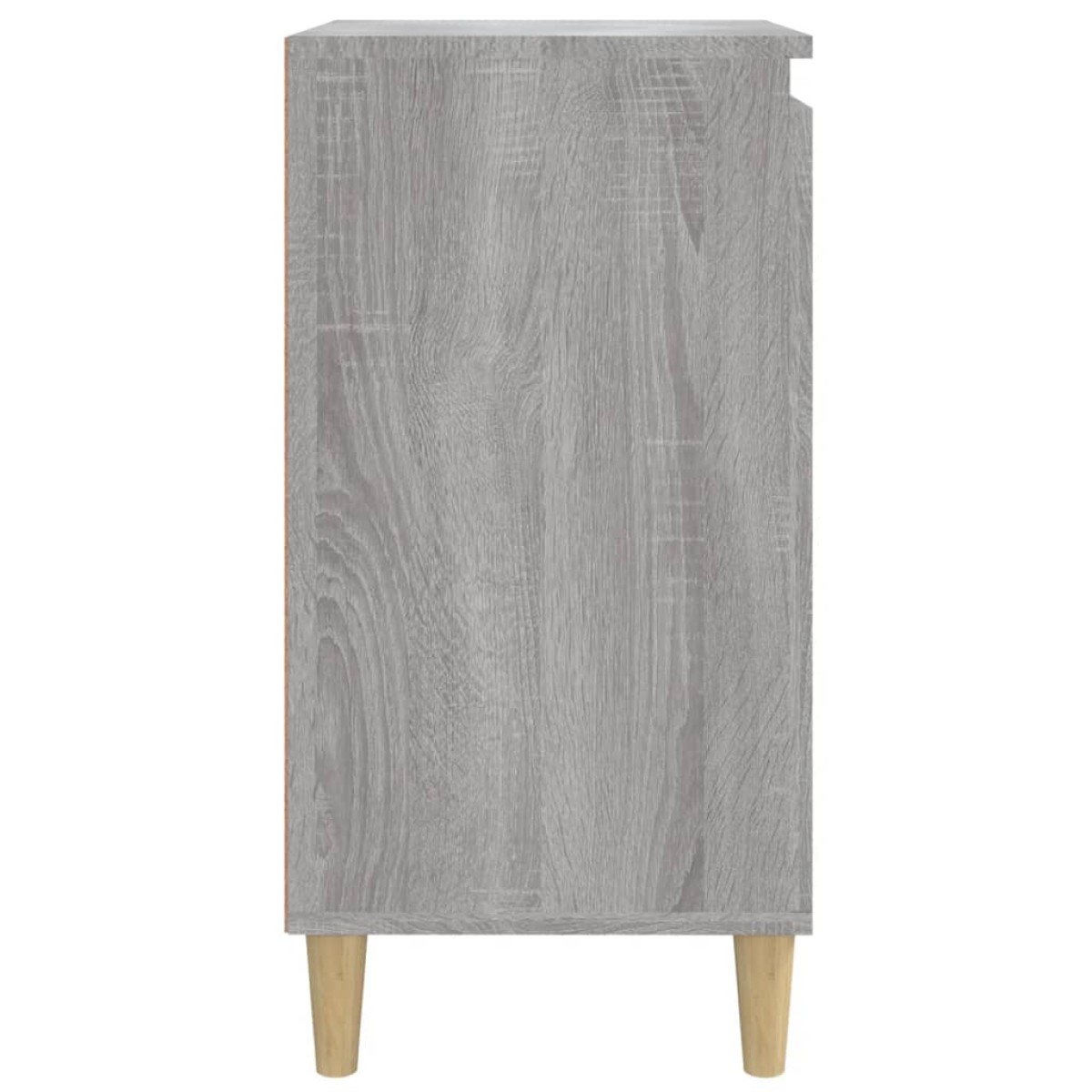 vidaXL Κομοδίνο Γκρι Sonoma 40x35x70 εκ. από Επεξεργασμένο Ξύλο