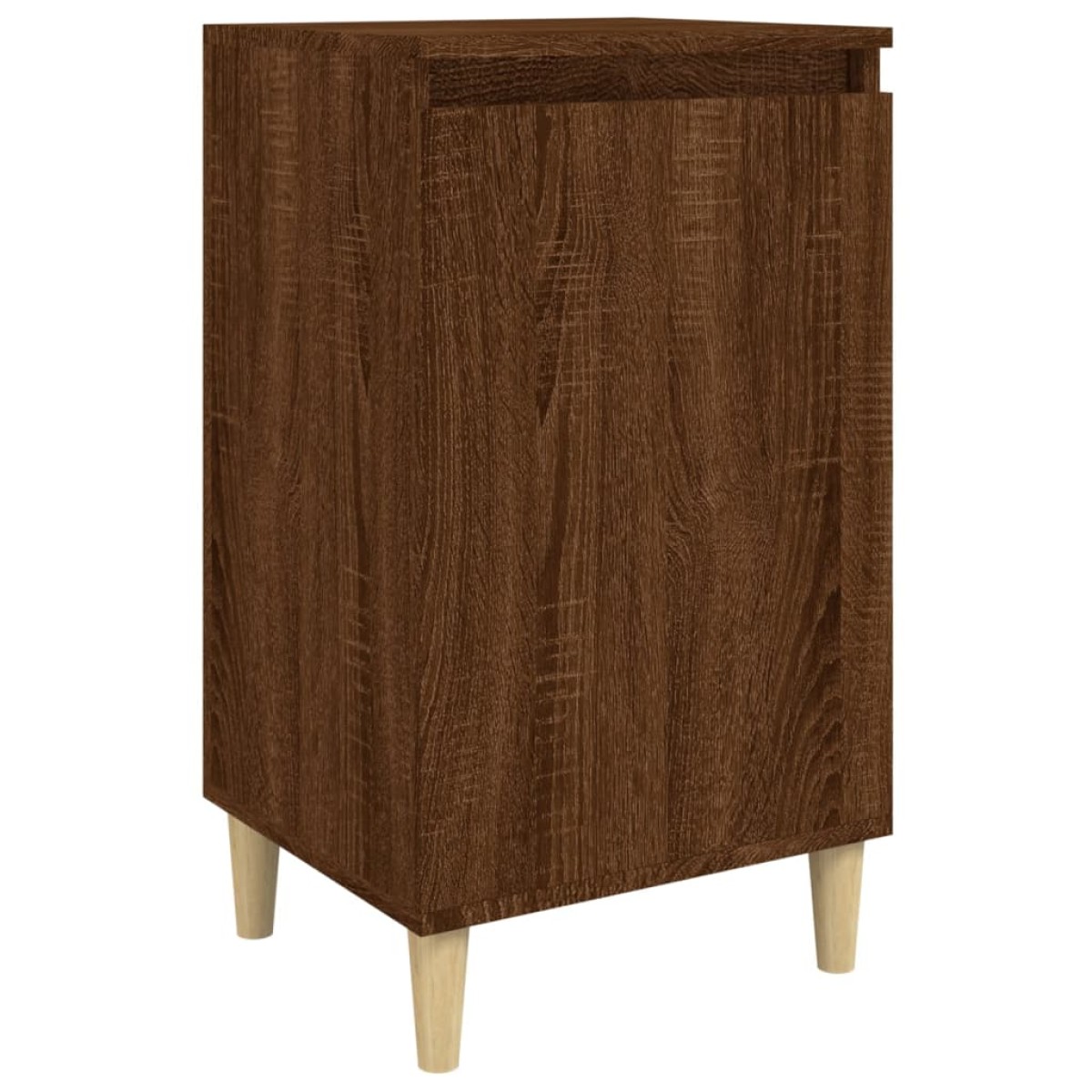 vidaXL Κομοδίνο Καφέ δρυς 40x35x70 εκ. από Επεξεργασμένο Ξύλο