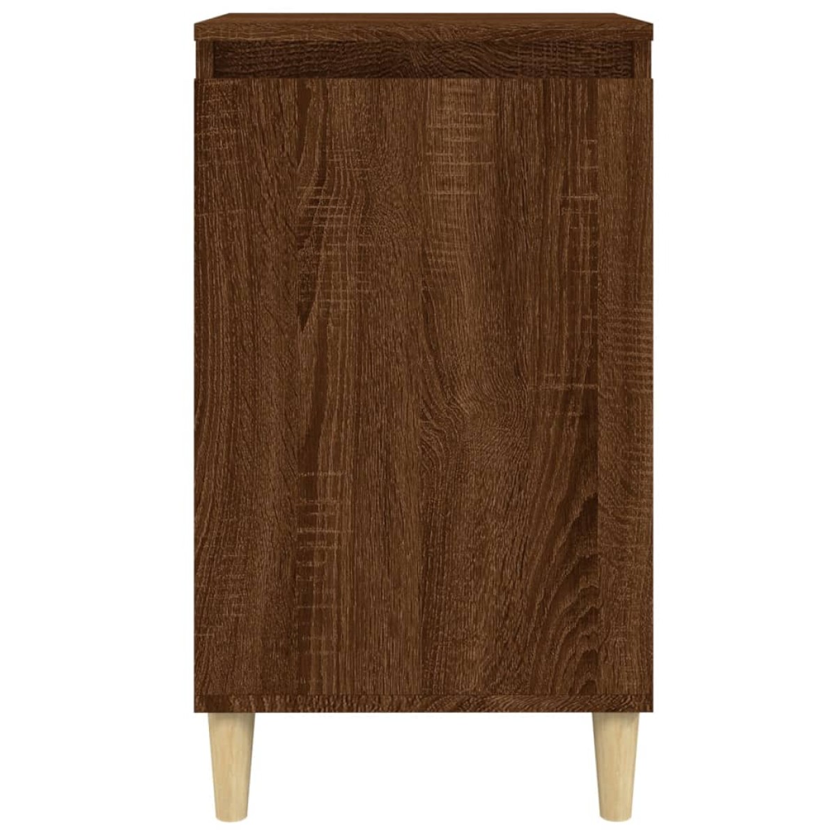 vidaXL Κομοδίνα 2 τεμ. Καφέ Δρυς 40x35x70 εκ. από Επεξεργασμένο Ξύλο