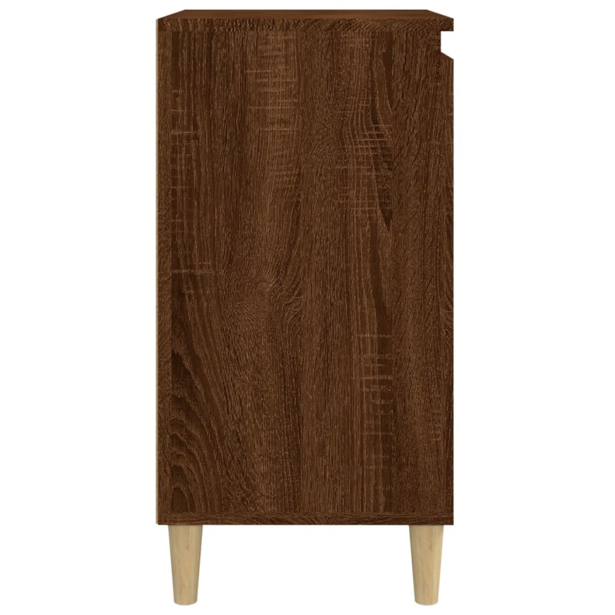 vidaXL Κομοδίνα 2 τεμ. Καφέ Δρυς 40x35x70 εκ. από Επεξεργασμένο Ξύλο