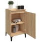 vidaXL Κομοδίνα 2 τεμ. Sonoma Δρυς 40x35x70 εκ. από Επεξεργασμένο Ξύλο