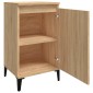 vidaXL Κομοδίνα 2 τεμ. Sonoma Δρυς 40x35x70 εκ. από Επεξεργασμένο Ξύλο