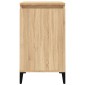vidaXL Κομοδίνα 2 τεμ. Sonoma Δρυς 40x35x70 εκ. από Επεξεργασμένο Ξύλο