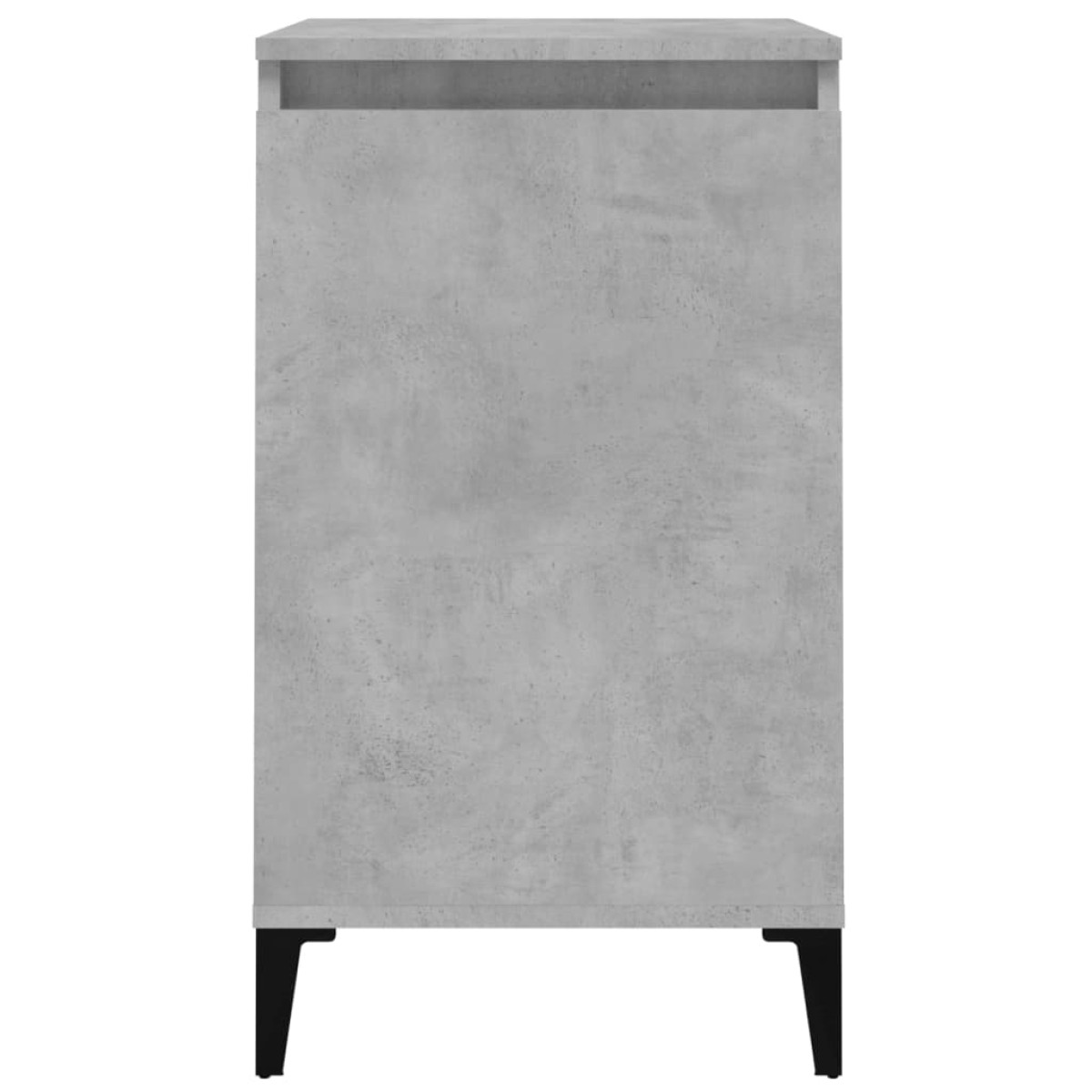 vidaXL Κομοδίνο Γκρι Σκυρ. 40x35x70 εκ. από Επεξεργασμένο Ξύλο