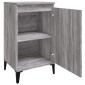 vidaXL Κομοδίνο Γκρι Sonoma 40x35x70 εκ. από Επεξεργασμένο Ξύλο