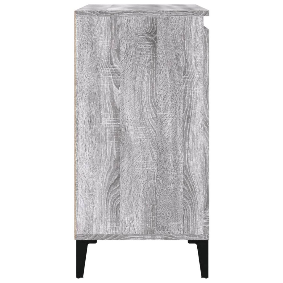 vidaXL Κομοδίνο Γκρι Sonoma 40x35x70 εκ. από Επεξεργασμένο Ξύλο