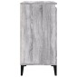 vidaXL Κομοδίνο Γκρι Sonoma 40x35x70 εκ. από Επεξεργασμένο Ξύλο