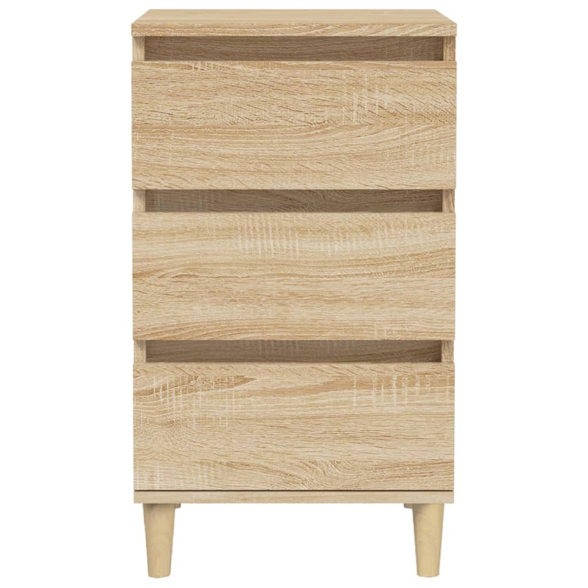 vidaXL Κομοδίνο Sonoma Δρυς 40x35x70 εκ. από Επεξεργασμένο Ξύλο