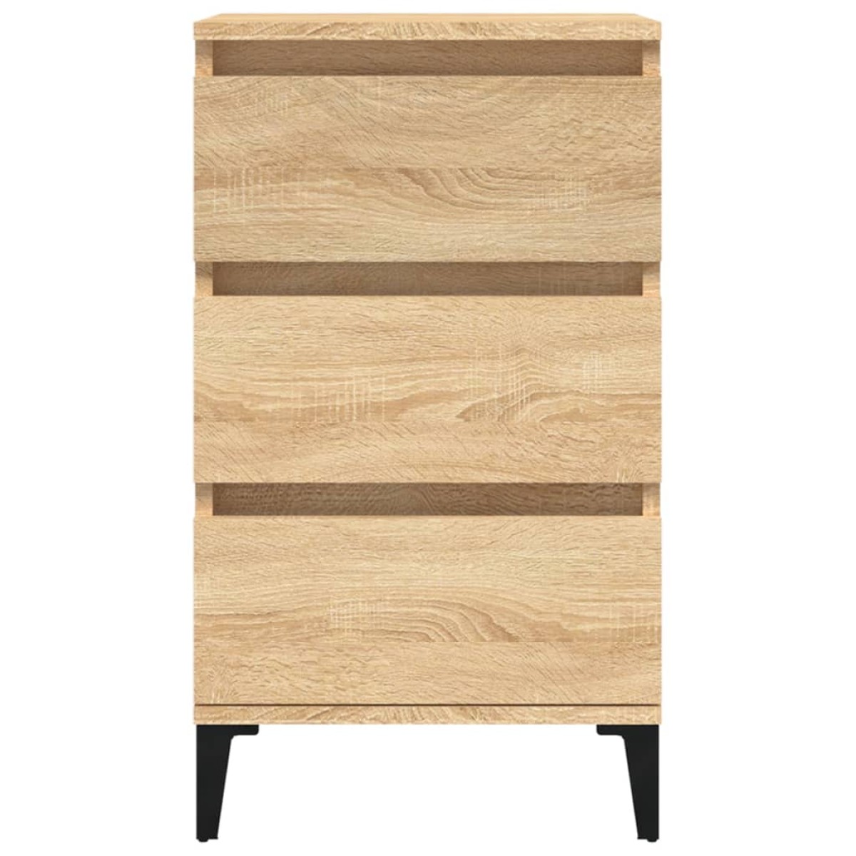 vidaXL Κομοδίνο Sonoma Δρυς 40x35x70 εκ. από Επεξεργασμένο Ξύλο