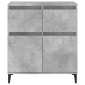 vidaXL Ντουλάπι Γκρι Σκυροδέματος 60x35x70 εκ. Επεξεργασμένο Ξύλο