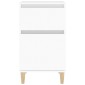 vidaXL Κομοδίνο Λευκό 40 x 35 x 70 εκ.
