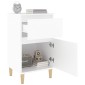 vidaXL Κομοδίνα 2 τεμ. Λευκά 40 x 35 x 70 εκ.