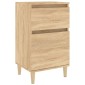 vidaXL Κομοδίνο Sonoma Δρυς 40x35x70 εκ.