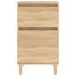 vidaXL Κομοδίνο Sonoma Δρυς 40x35x70 εκ.