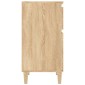 vidaXL Κομοδίνο Sonoma Δρυς 40x35x70 εκ.