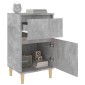 vidaXL Κομοδίνα 2 τεμ. Γκρι Σκυροδέματος 40x35x70 εκ.