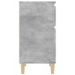 vidaXL Κομοδίνα 2 τεμ. Γκρι Σκυροδέματος 40x35x70 εκ.