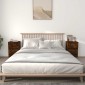 vidaXL Κομοδίνα 2 τεμ. Καπνιστή Δρυς 40x35x70 εκ.
