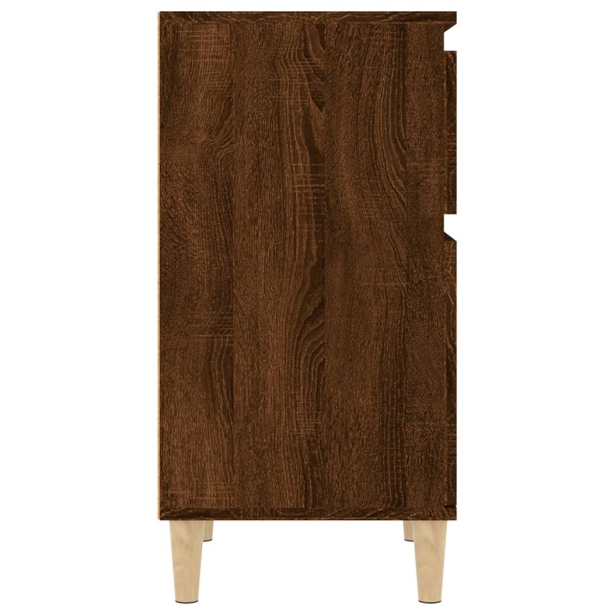 vidaXL Κομοδίνα 2 τεμ. Καφέ Δρυς 40x35x70 εκ.