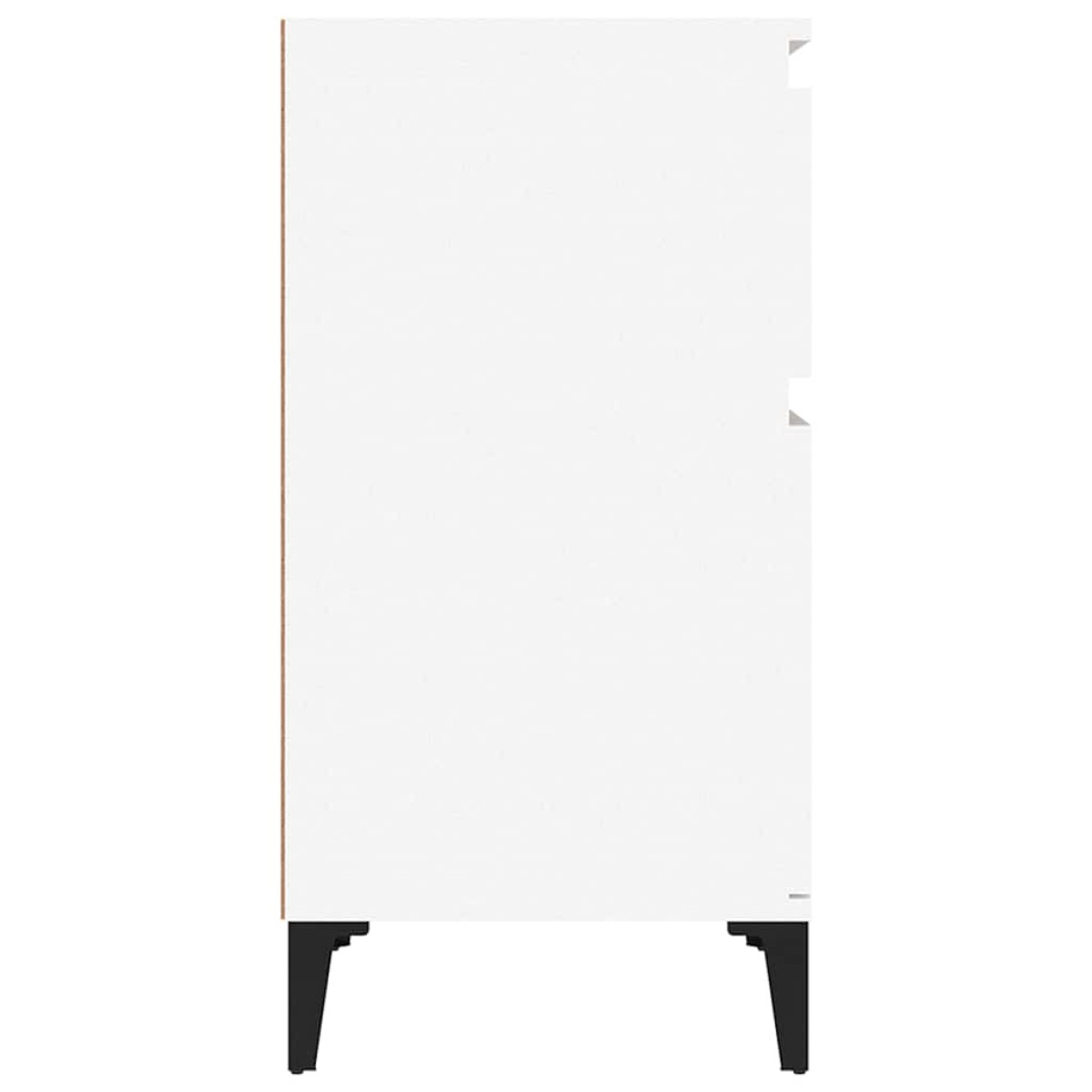 vidaXL Κομοδίνο Λευκό 40 x 35 x 70 εκ.