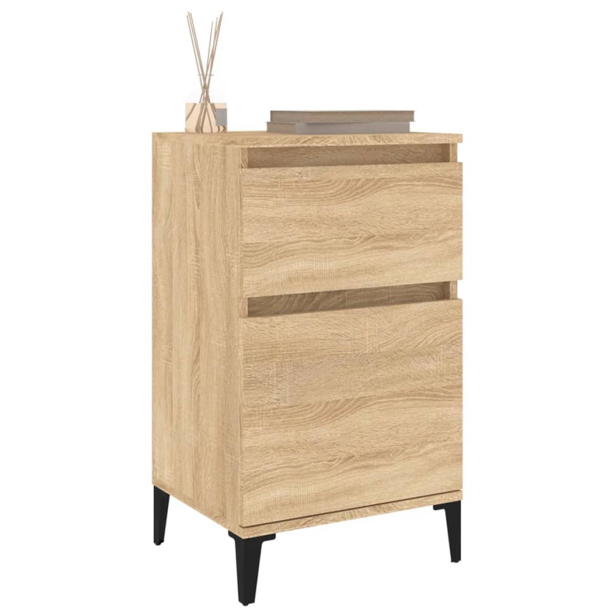 vidaXL Κομοδίνο Sonoma Δρυς 40x35x70 εκ.