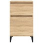 vidaXL Κομοδίνο Sonoma Δρυς 40x35x70 εκ.