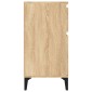 vidaXL Κομοδίνο Sonoma Δρυς 40x35x70 εκ.