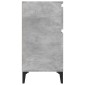 vidaXL Κομοδίνα 2 τεμ. Γκρι Σκυροδέματος 40x35x70 εκ.