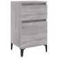 vidaXL Κομοδίνο Γκρι Sonoma 40x35x70 εκ.