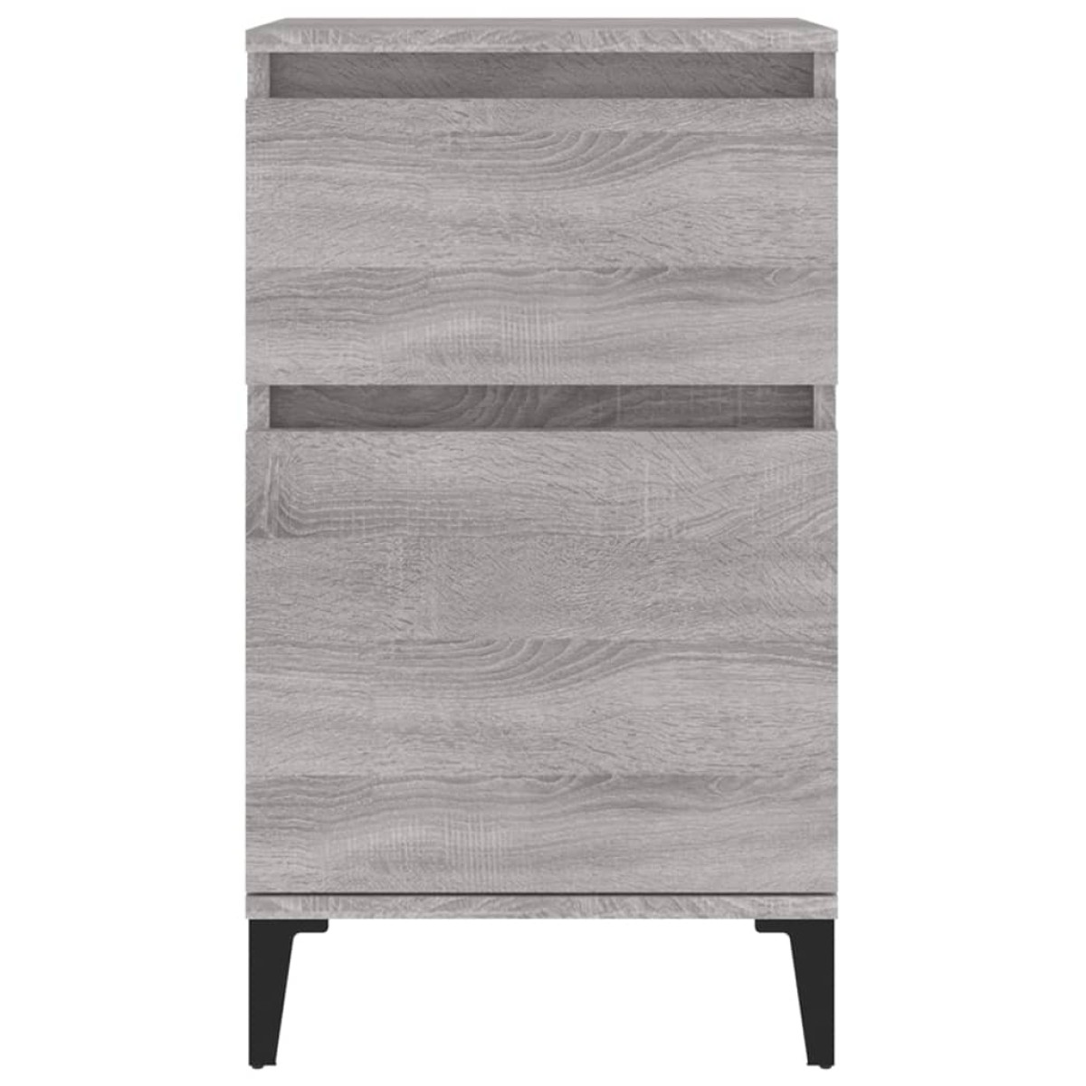 vidaXL Κομοδίνο Γκρι Sonoma 40x35x70 εκ.