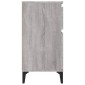 vidaXL Κομοδίνο Γκρι Sonoma 40x35x70 εκ.