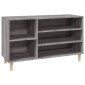 vidaXL Παπουτσοθήκη Γκρι Sonoma 102x36x60 εκ. από Επεξεργασμένο Ξύλο