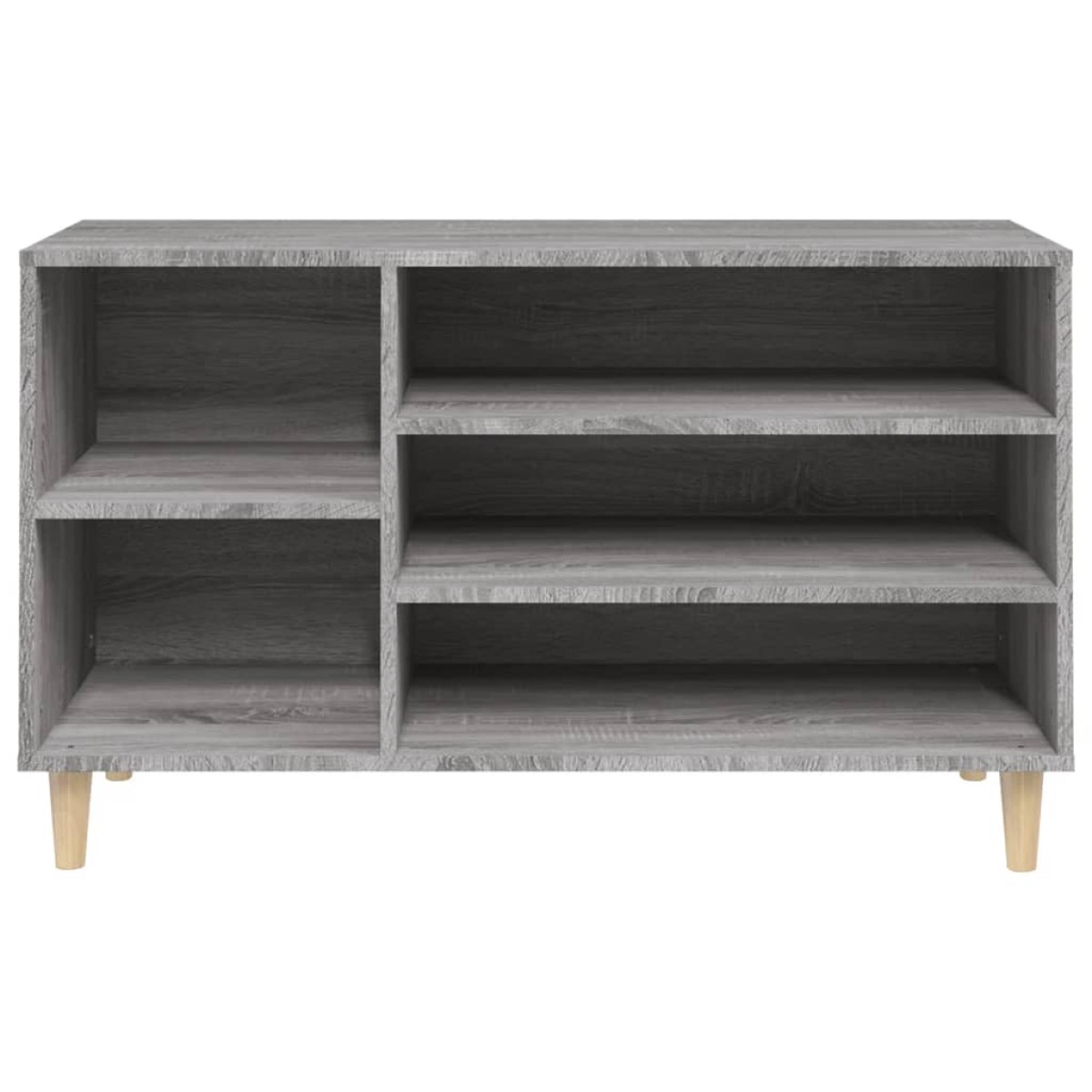 vidaXL Παπουτσοθήκη Γκρι Sonoma 102x36x60 εκ. από Επεξεργασμένο Ξύλο