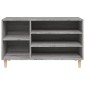 vidaXL Παπουτσοθήκη Γκρι Sonoma 102x36x60 εκ. από Επεξεργασμένο Ξύλο