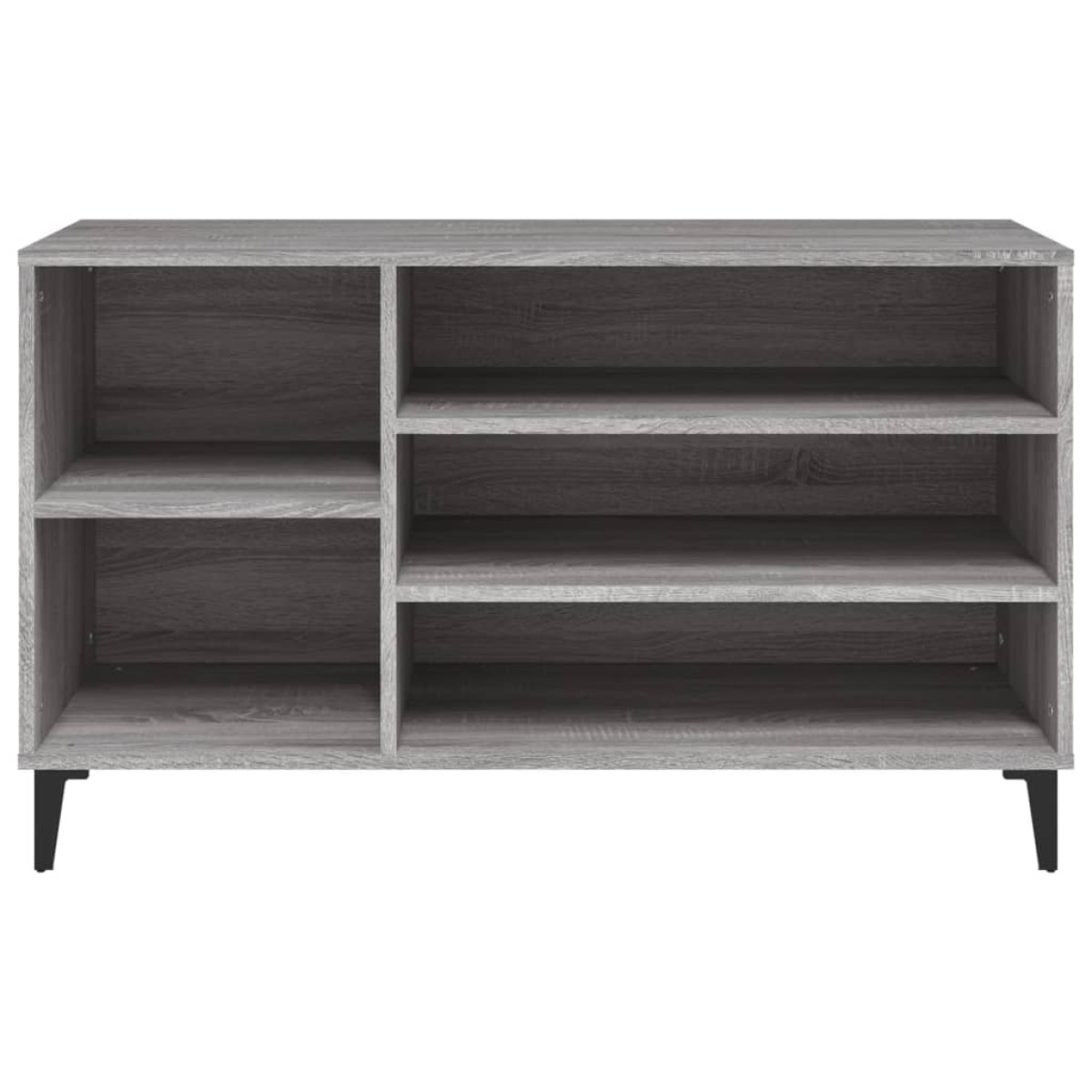 vidaXL Παπουτσοθήκη Γκρι Sonoma 102x36x60 εκ. από Επεξεργασμένο Ξύλο