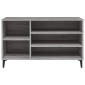 vidaXL Παπουτσοθήκη Γκρι Sonoma 102x36x60 εκ. από Επεξεργασμένο Ξύλο